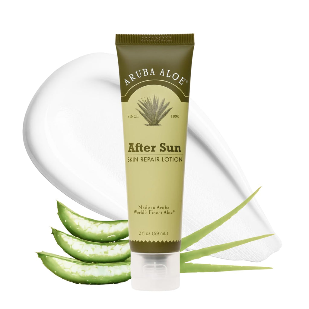 Aruba Aloe After-Sun Skin Repair Lotion – Hydrating & Soothing (2 oz Tube)