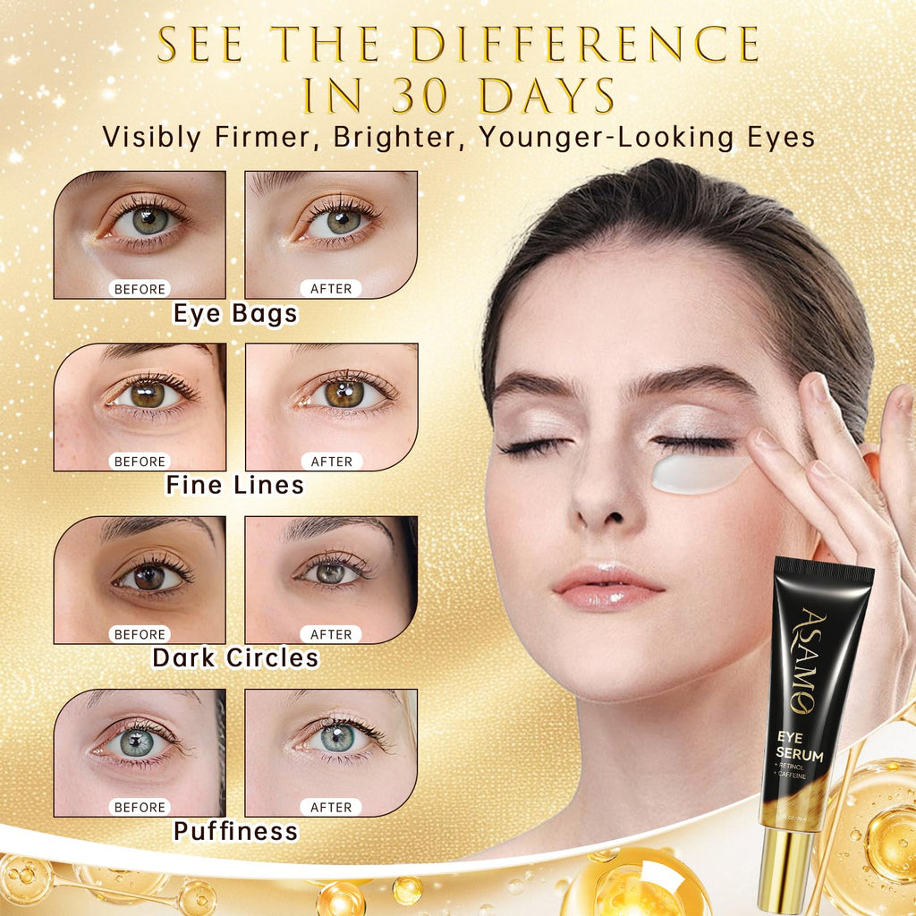 ASAMO Eye Serum ZZ03 - Fast-Absorbing Under-Eye Hydration and Brightening