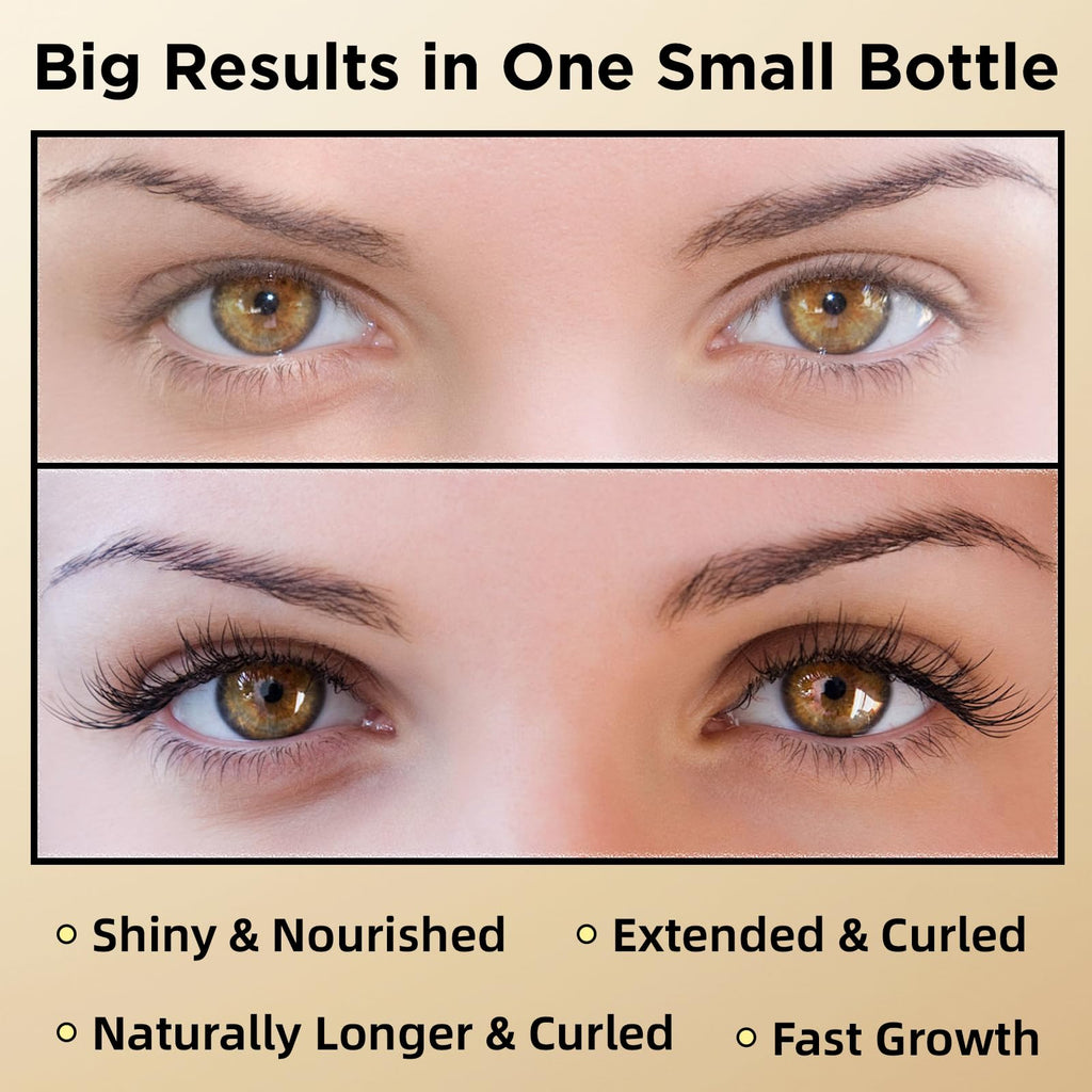 ASAMO Eyelash & Eyebrow Growth Serum – 2-in-1 Lash & Brow Enhancer, 3ml | Vegan & Cruelty-Free