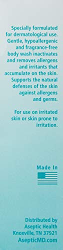Aseptic MD Body Wash | Gentle, Fragrance-Free Chlorine Dioxide Complex for All Skin Types | 8 oz