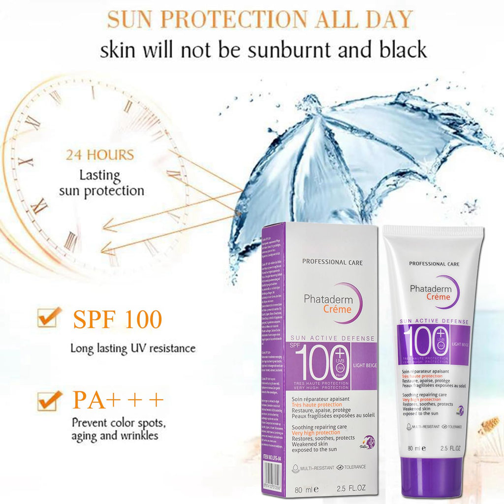 ASMAYSA Sport Sunscreen SPF 100 – High SPF Face & Body, Waterproof, Non-Greasy