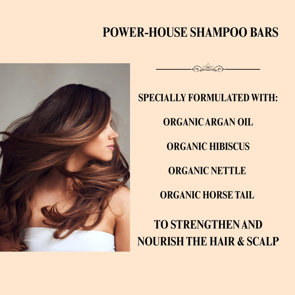 Aspen Kay Naturals Moroccan Argan Oil Shampoo Bar – Organic & Vegan, Sulfate-Free, 3 oz
