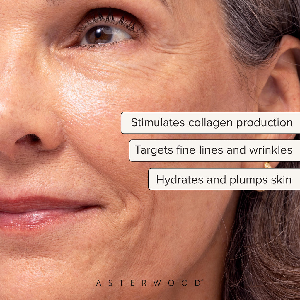 Asterwood Triple Repair Serum | Matrixyl 3000 + Argireline + Vitamin C + Hyaluronic Acid (Fragrance-Free) – 4 Fl Oz