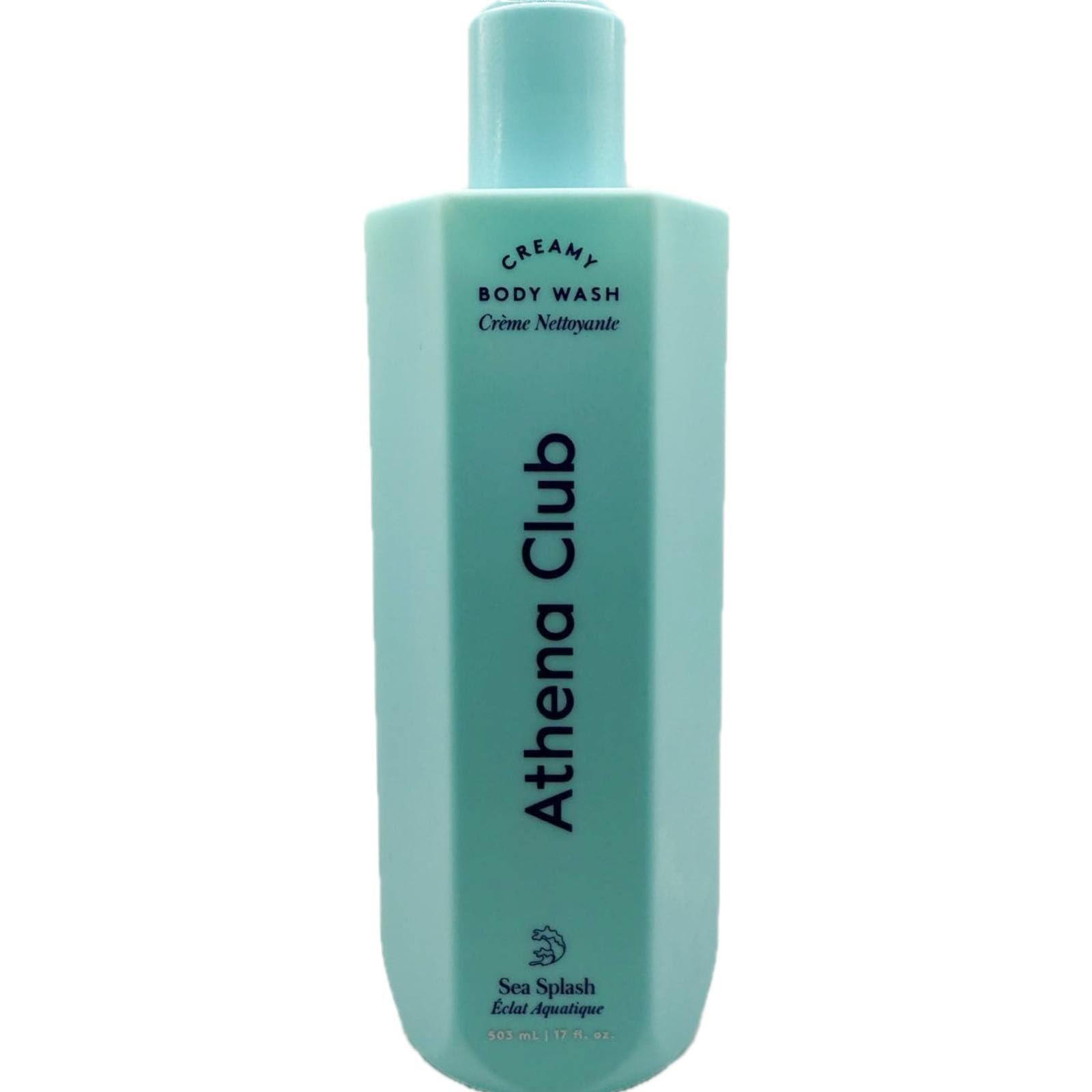 Athena Club Sea Splash Body Wash | Gentle Hydration for Sensitive Skin | 17 oz