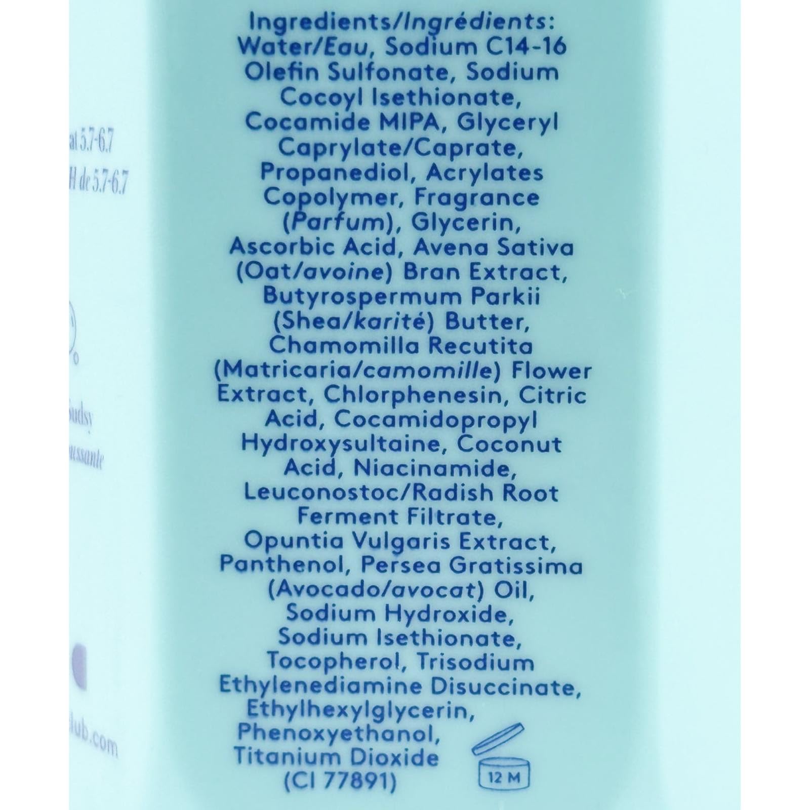 Athena Club Sea Splash Body Wash | Gentle Hydration for Sensitive Skin | 17 oz