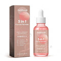Aufdzceh 5-in-1 Vitamin C Serum | Hydrating Facial Serum with HA, Niacinamide & Collagen