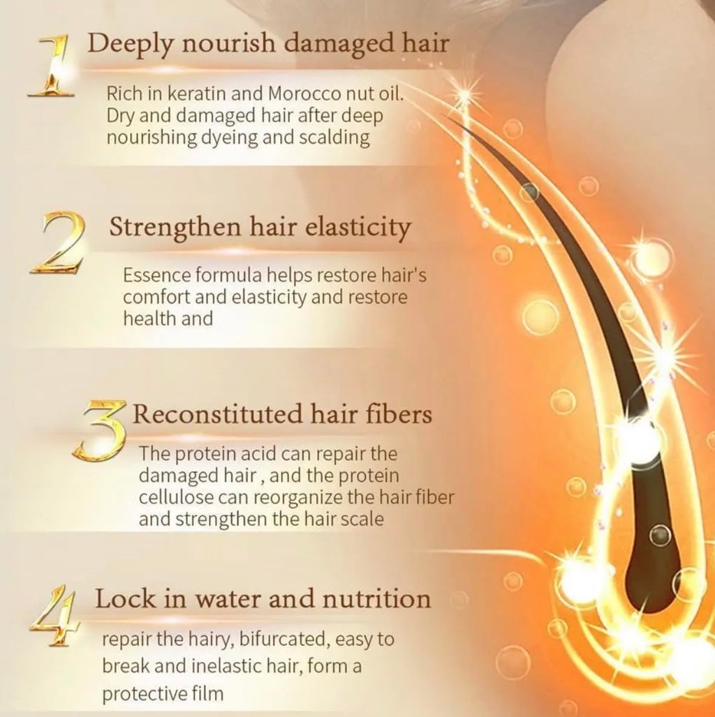 Augeas Argan Oil Hair Mask – Travel-Ready 15ml, 10-Pack