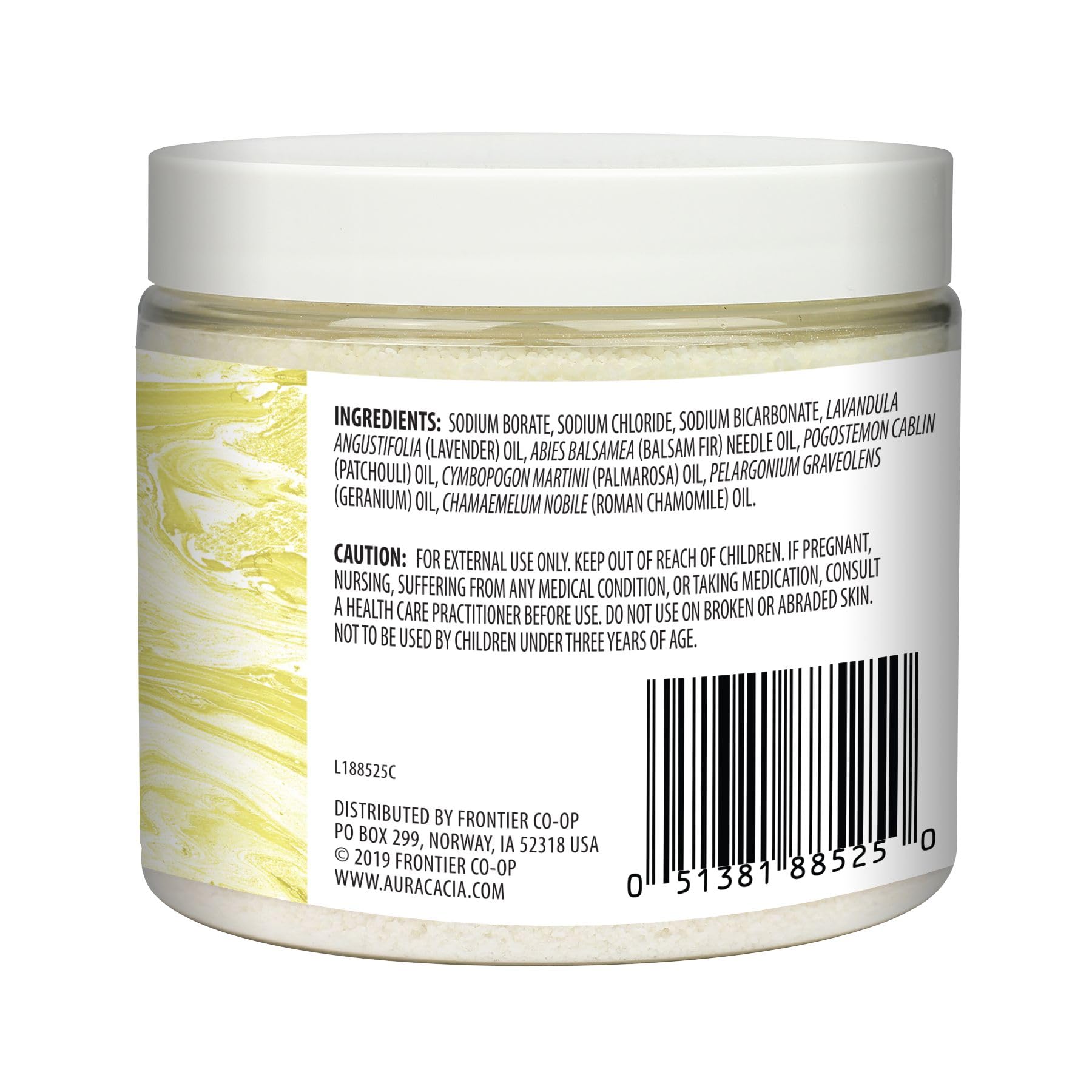 Aura Cacia Aromatherapy Mineral Bath – Tranquil Chamomile Soothing Bath Salts with Pure Essential Oils | 16 oz (Pack of 2)