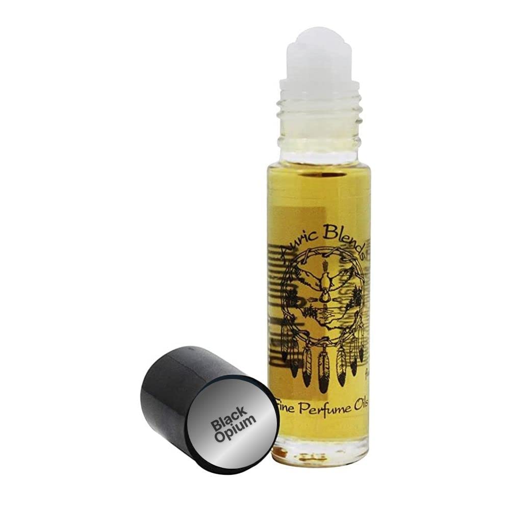Auric Blends Black Opium Roll-On Perfume Oil | Alcohol-Free, Vegan, Cruelty-Free, Made in USA | 0.33 Fl Oz