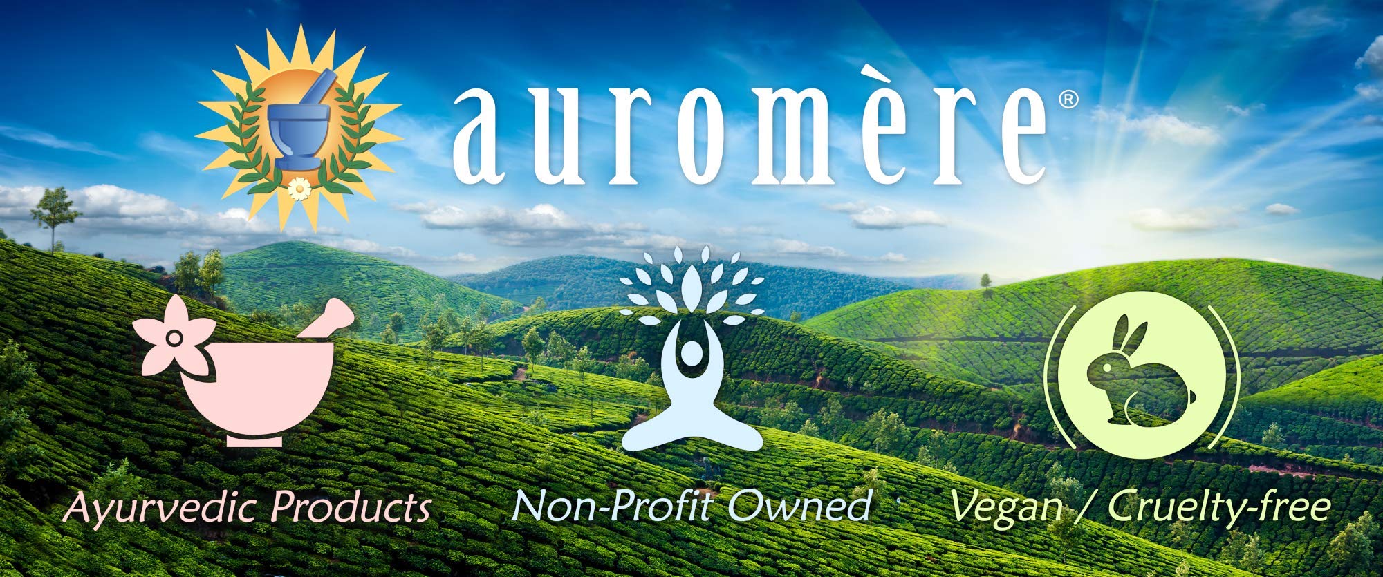 Auromere Lavender Neem Ayurvedic Bar Soap – Eco-Friendly, Handmade, Vegan (2.75 oz each, 4 Pack)