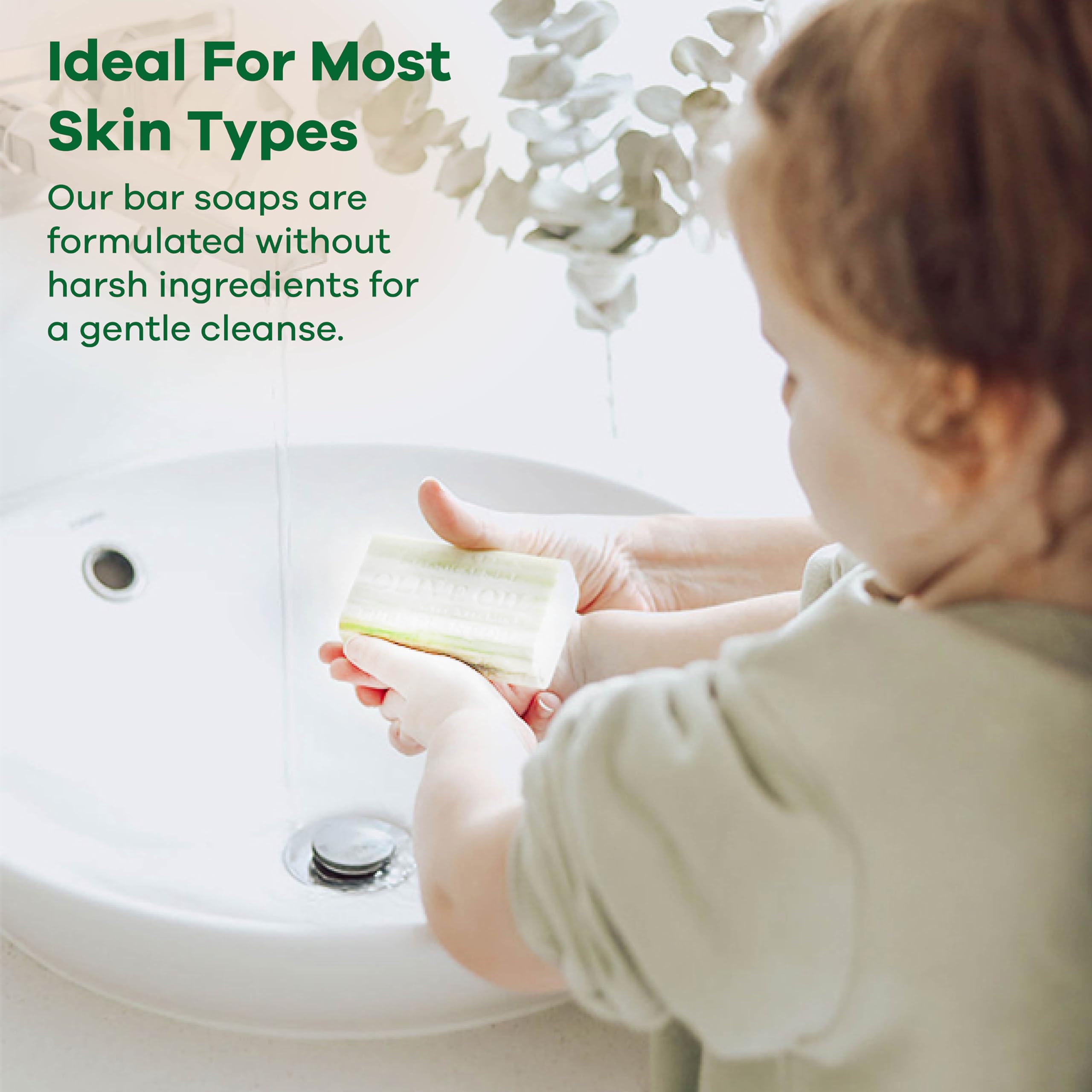 Australian Botanical Soap Goats Milk Sandalwood, Oat Milk & Aloe Vera 4-Bar Luxury Soap Set
