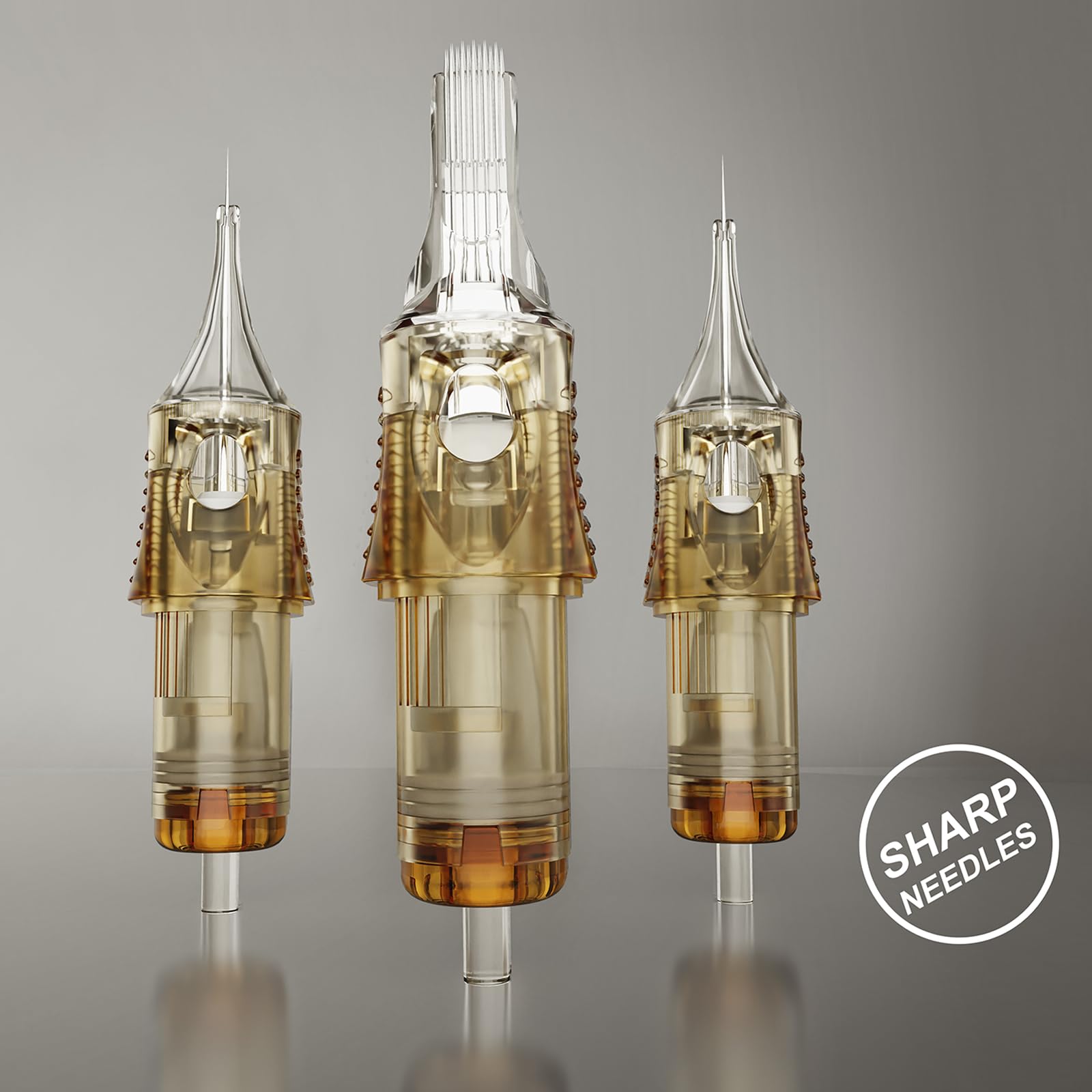 Autdor PEPAX Lance Tattoo Needle Cartridges 1023CML – 20Pcs #10 Bugpin 0.30mm 5.0mm Taper