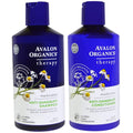 Avalon Organics Anti-Dandruff Shampoo & Conditioner Bundle - 2% Salicylic Acid, Aloe Vera, Tea Tree & Chamomile, 14 oz Each