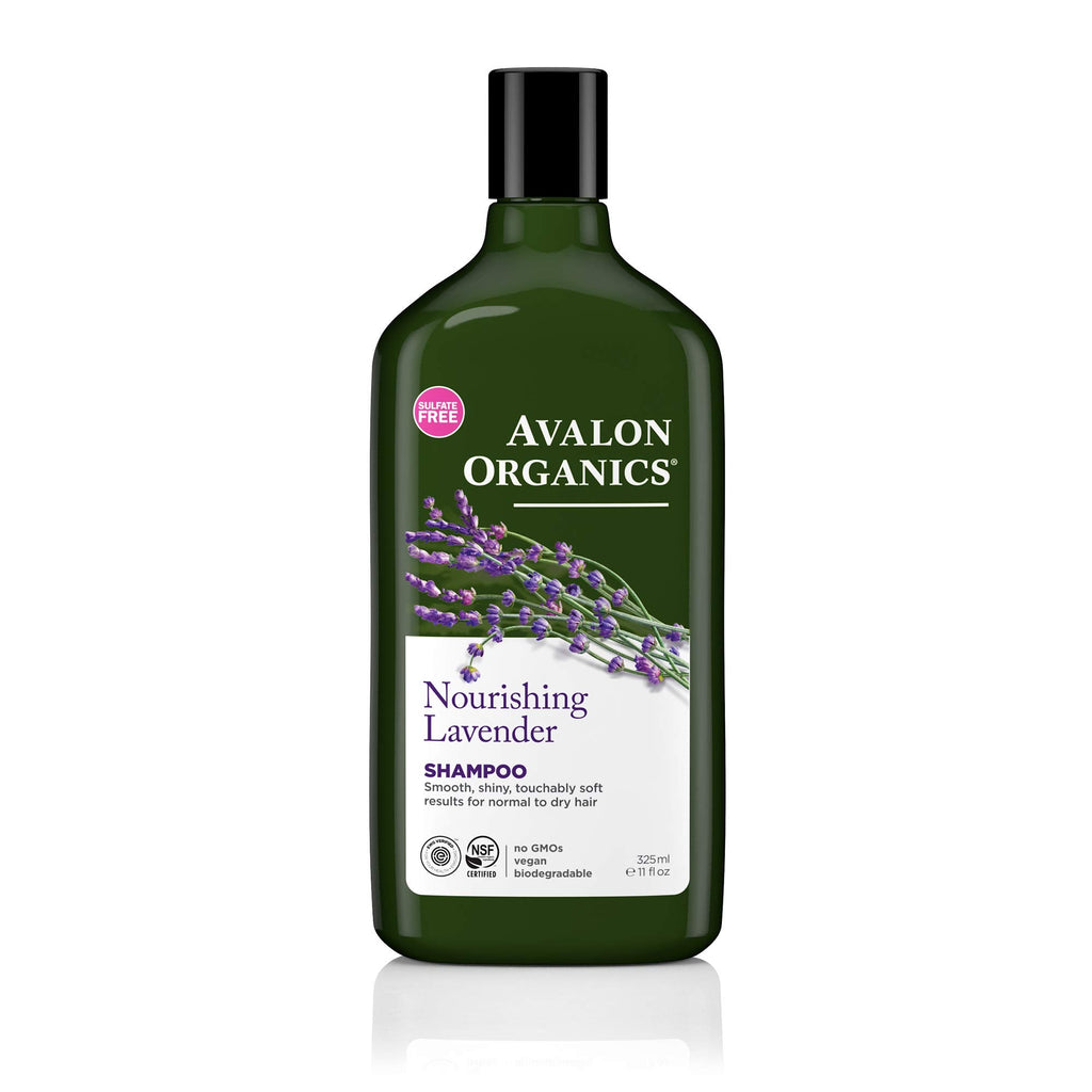 Avalon Organics Nourishing Lavender Shampoo - 11 oz | Organic & Vegan