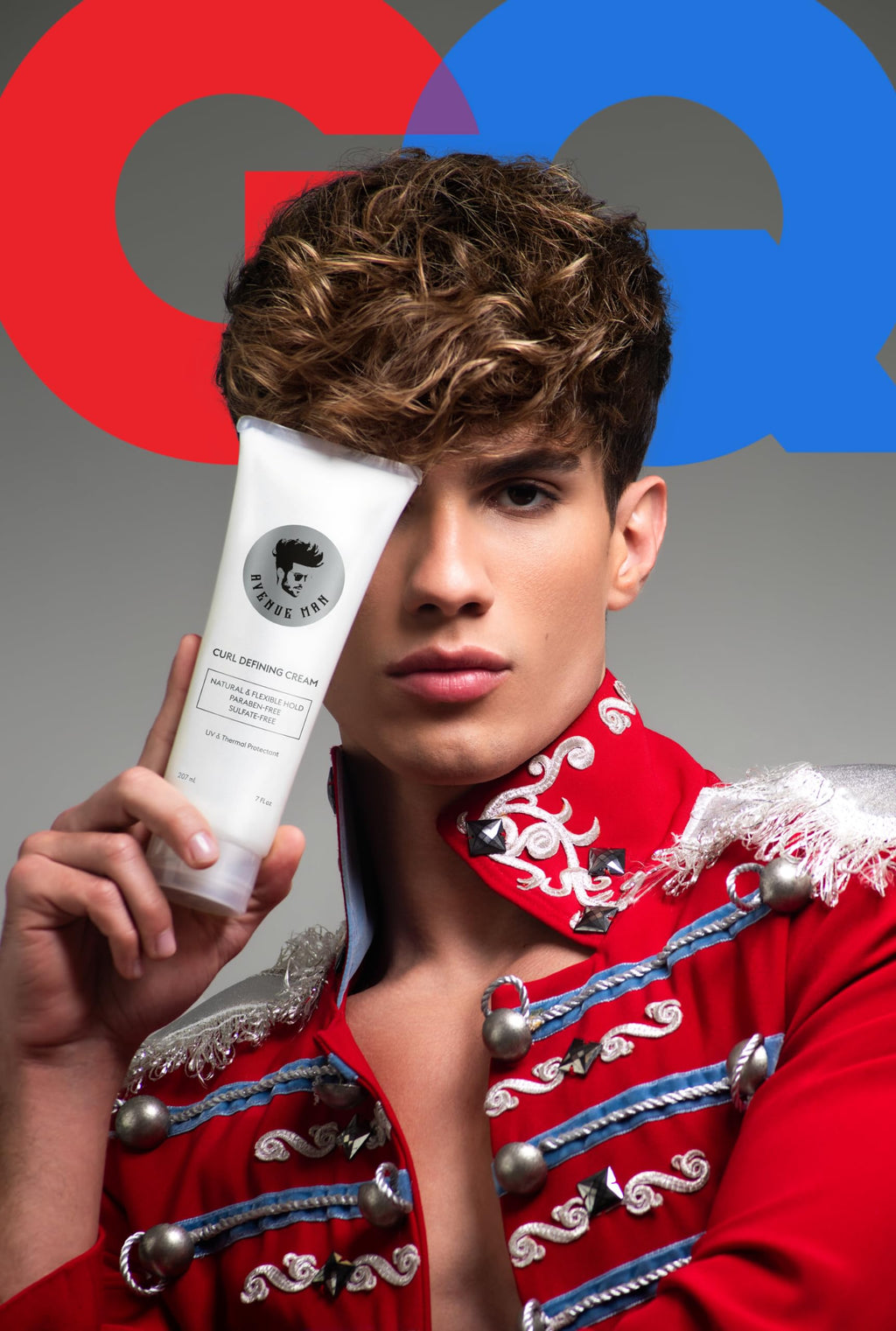 Avenue Man Curl Defining Cream – Natural, Flexible Hold for All Hair Types | Paraben & Sulfate Free
