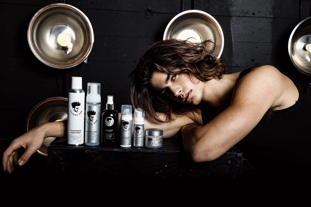 Avenue Man Sculpting Foam for Men - Frizz Control & Firm Hold Mousse (7 oz)