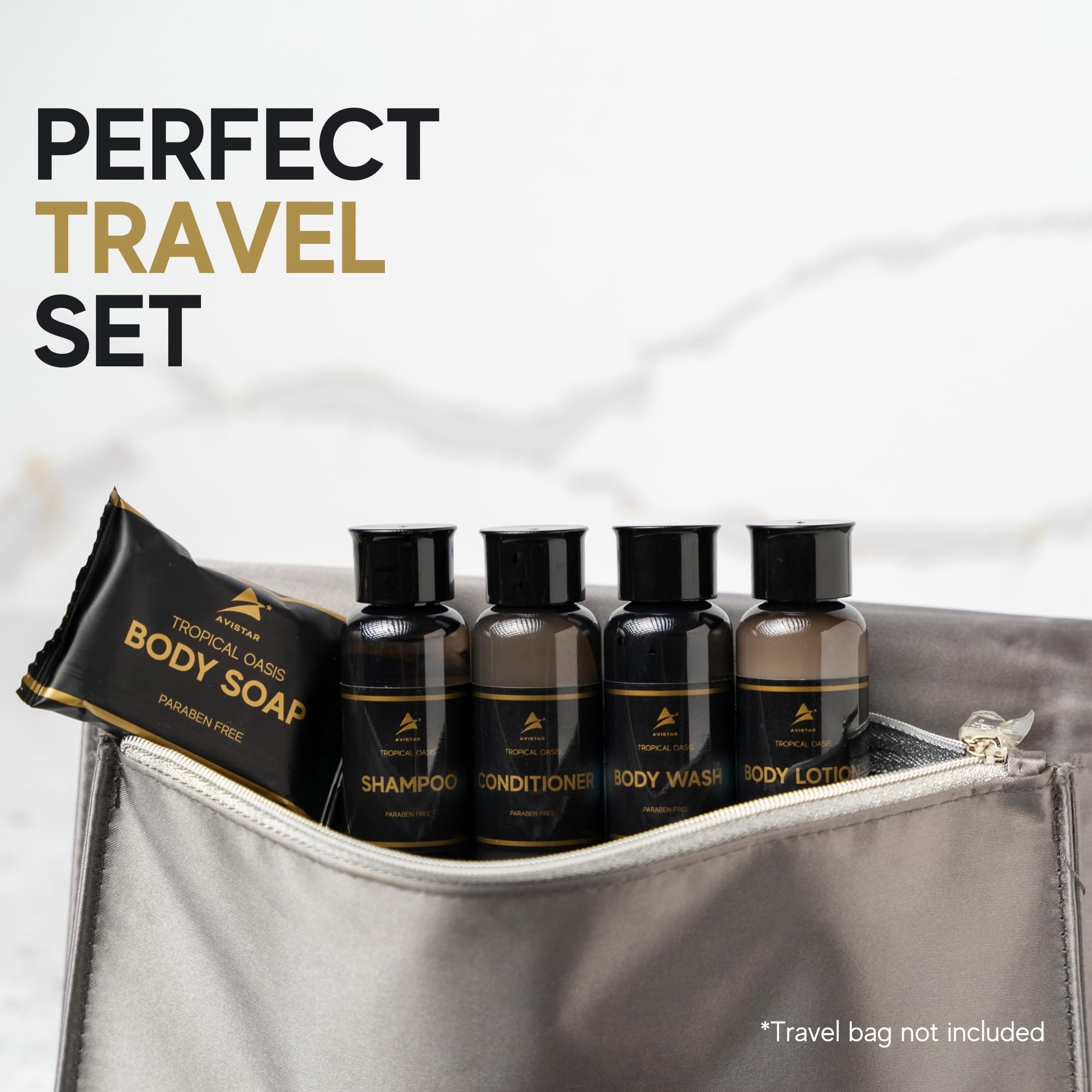 Avistar 200-Piece Hotel Toiletries Bulk Set — Premium Guest Bath Essentials for Hotels & Vacation Rentals