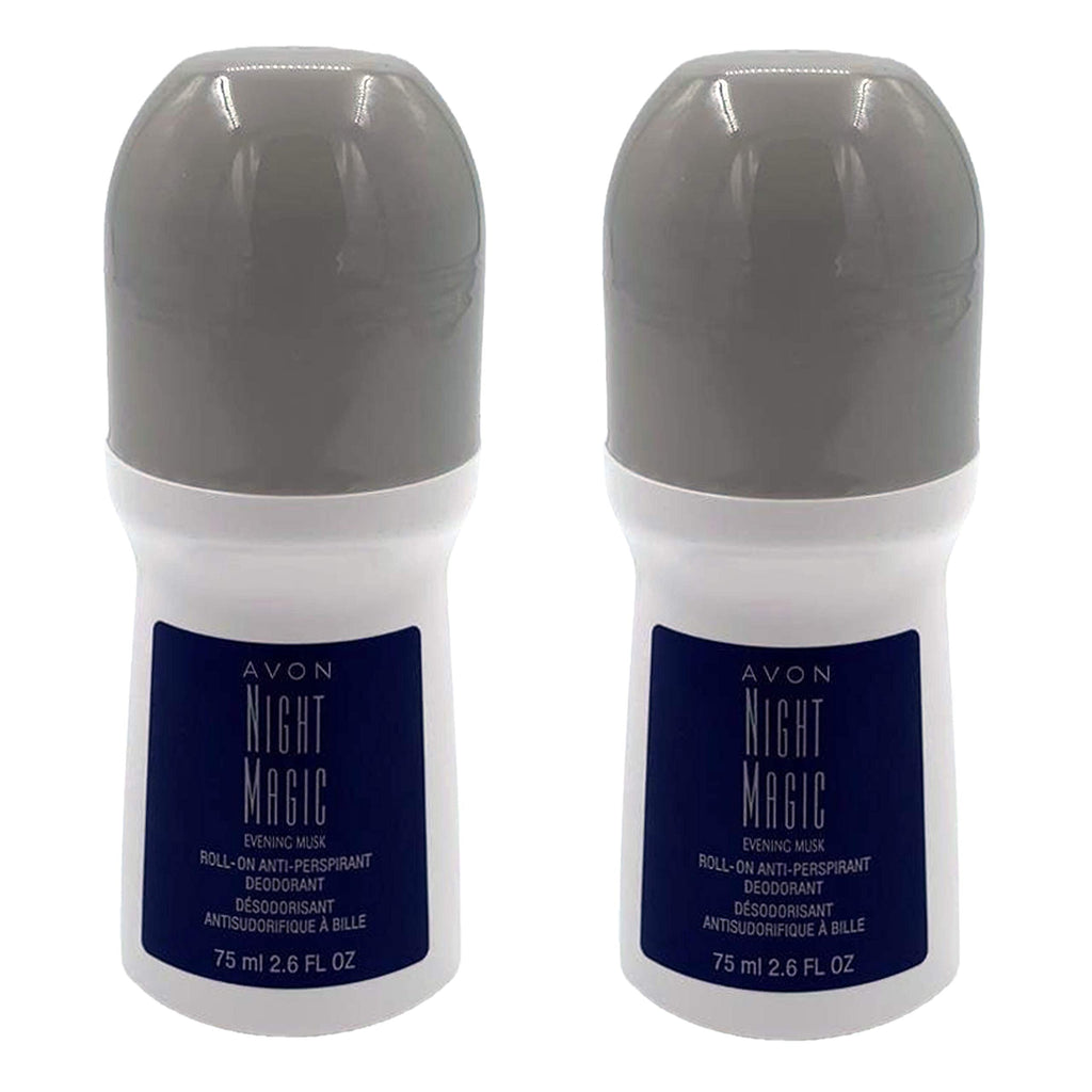 AVON Night Magic Evening Roll-On Antiperspirant Deodorant – Bonus Size 75 ml