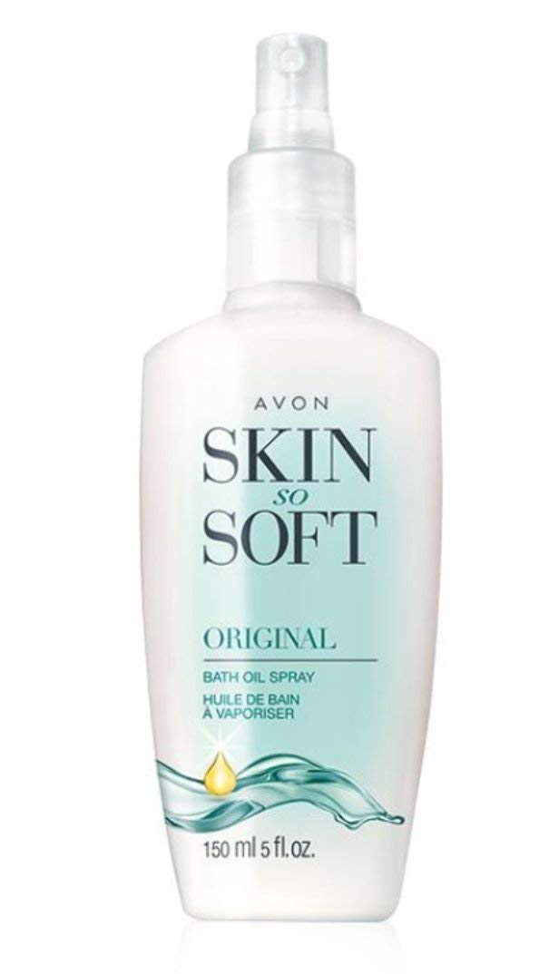 Avon Skin So Soft Original Bath Oil Spray with Pump – Hydrating, Fast-Absorbing Moisturizer