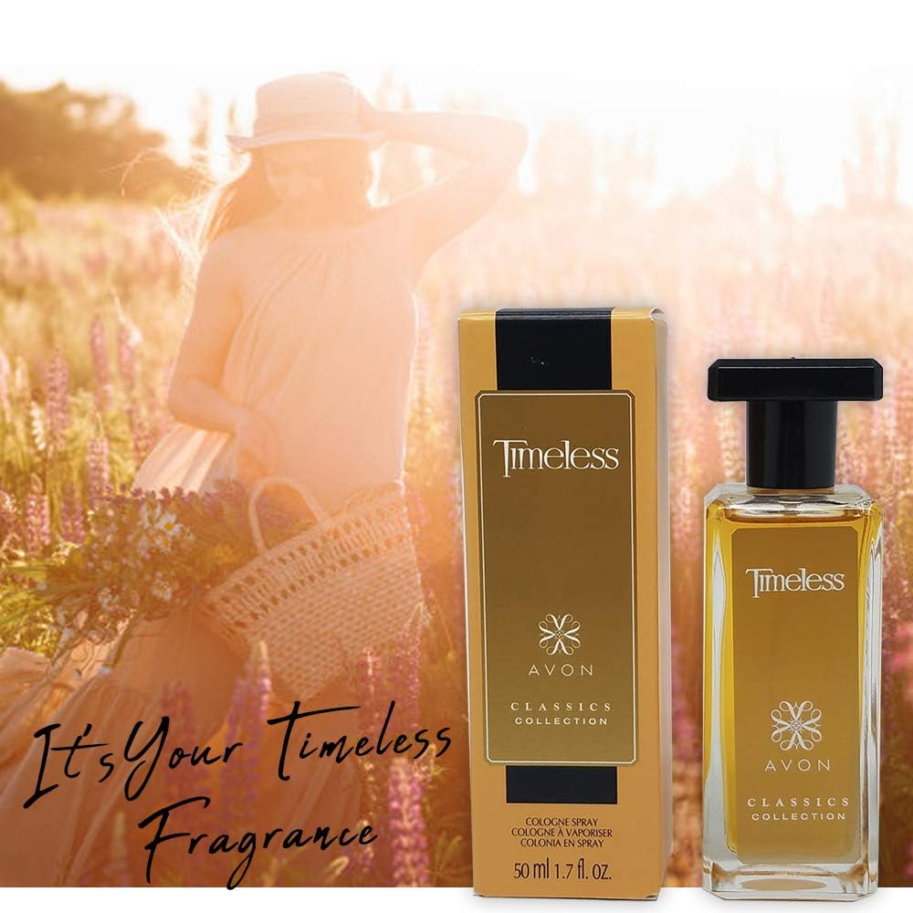 AVON Timeless Cologne for Men & Women – Exotic Fragrance Pack of 2 (1.7 fl oz)