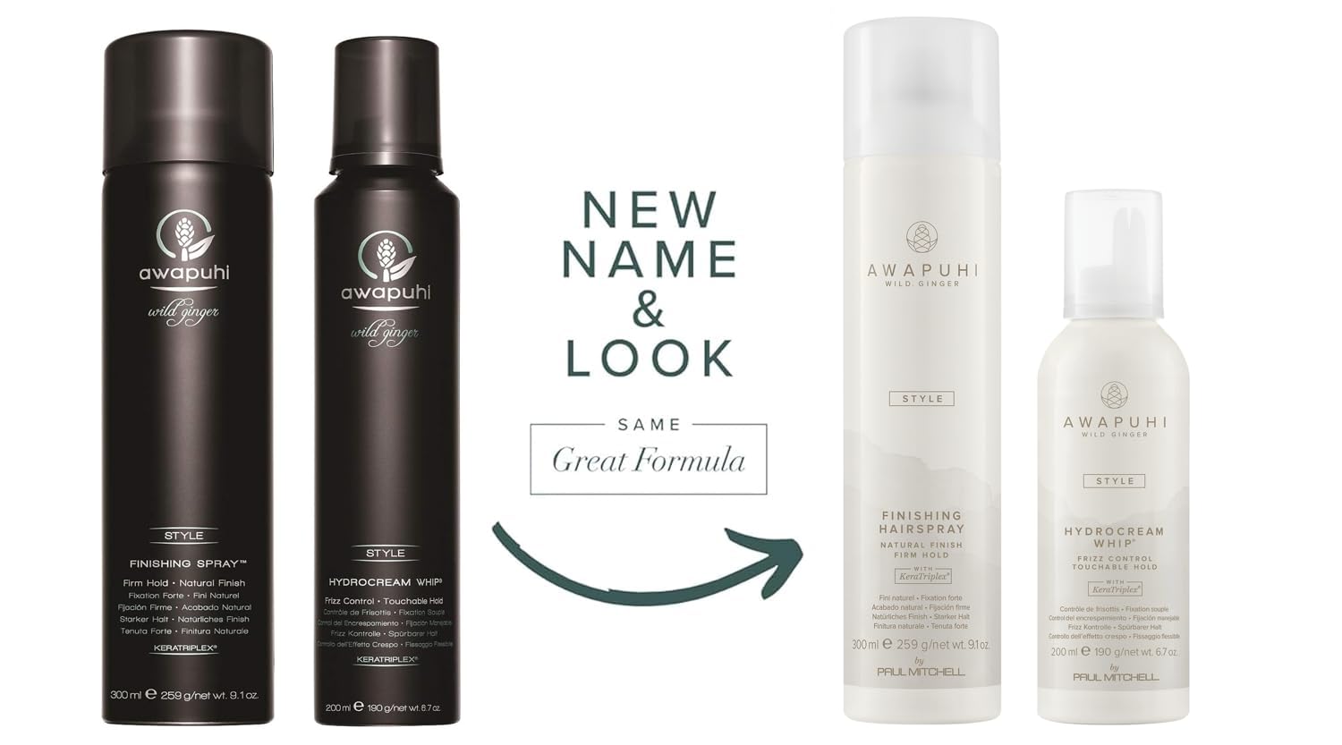 Awapuhi Wild Ginger Style Set by Paul Mitchell — Long-Lasting Hold & Humidity-Resistant Finish