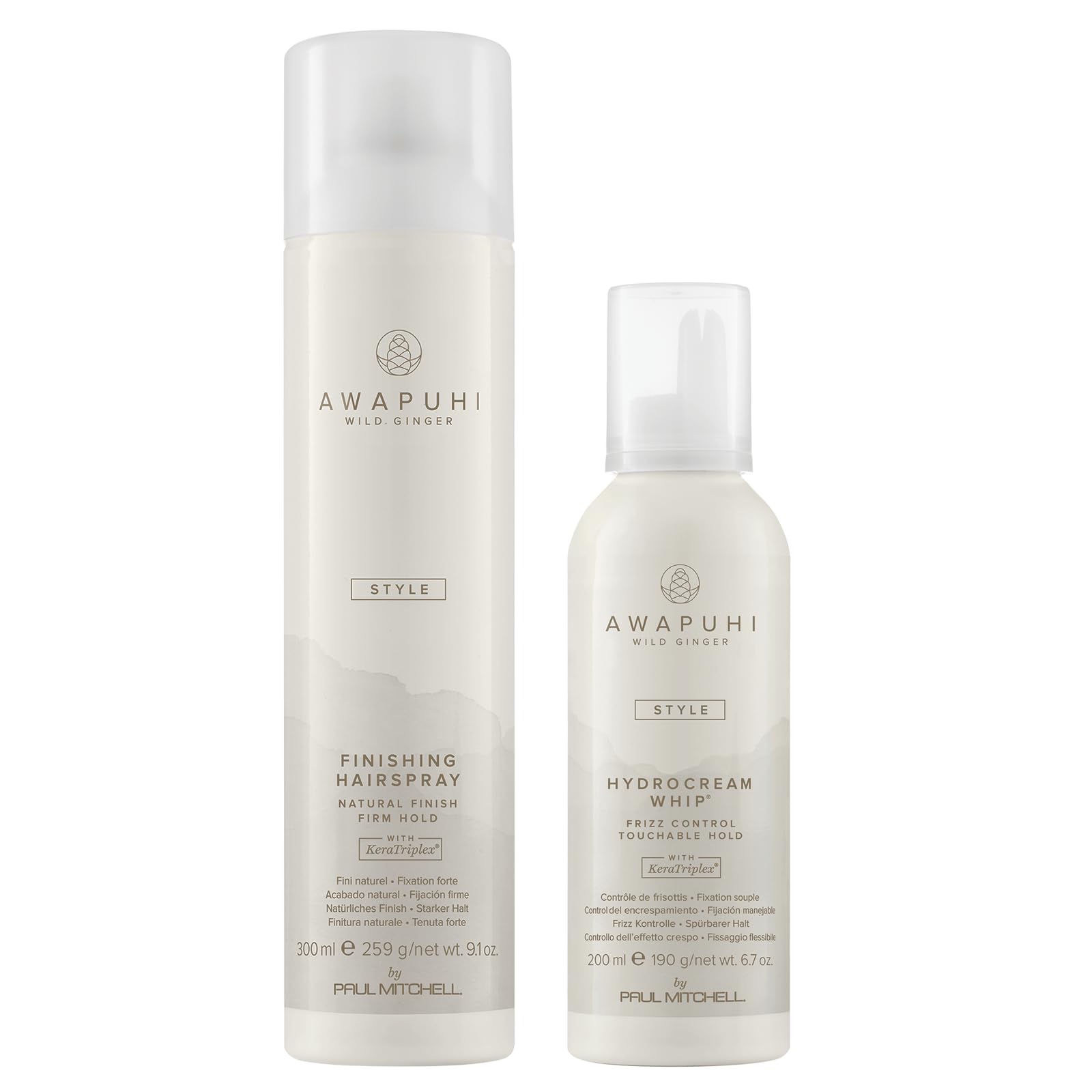 Awapuhi Wild Ginger Style Set by Paul Mitchell — Long-Lasting Hold & Humidity-Resistant Finish
