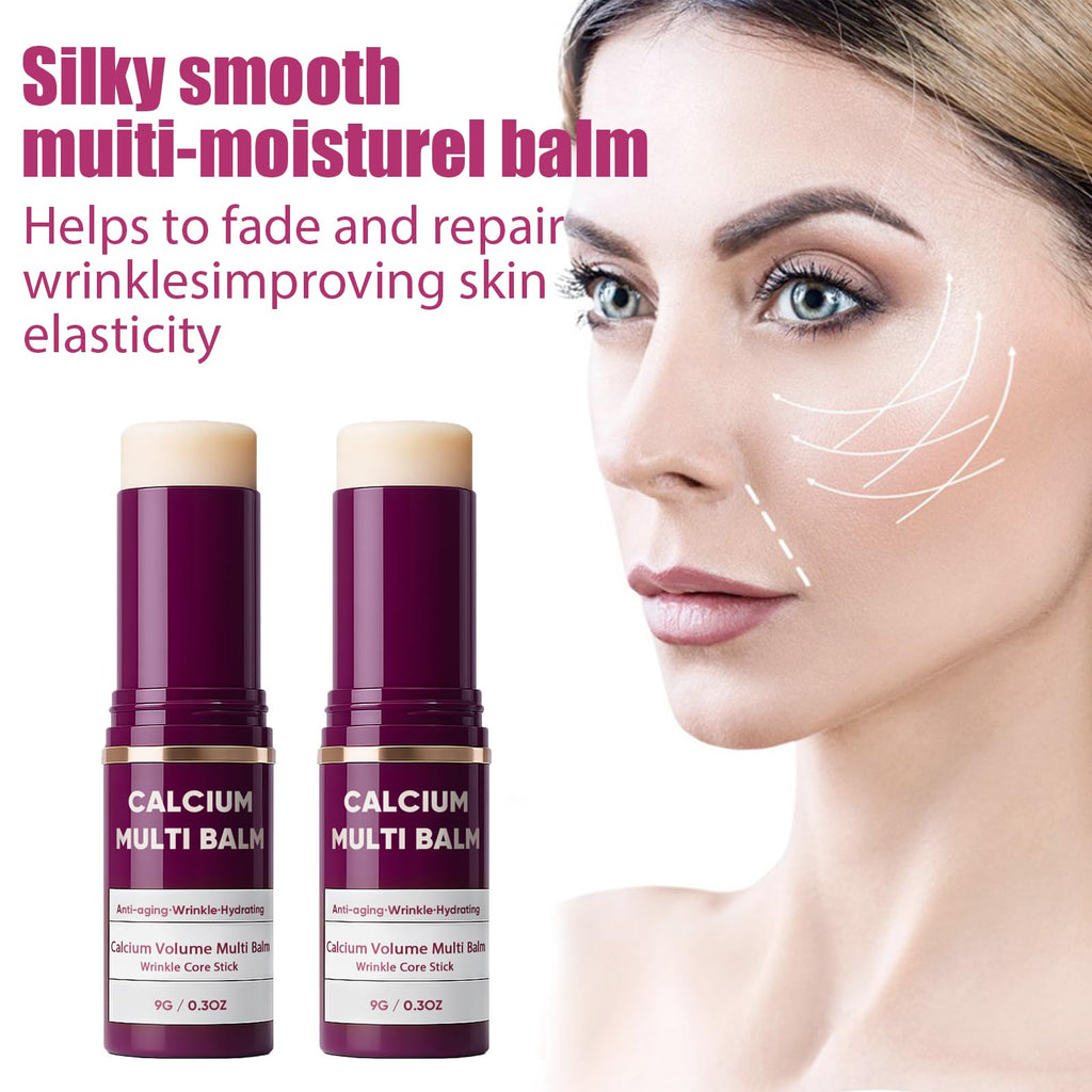Awjsde Calcium Multi Balm - Hydrating Anti-Aging Stick for Face, Eyes, Neck