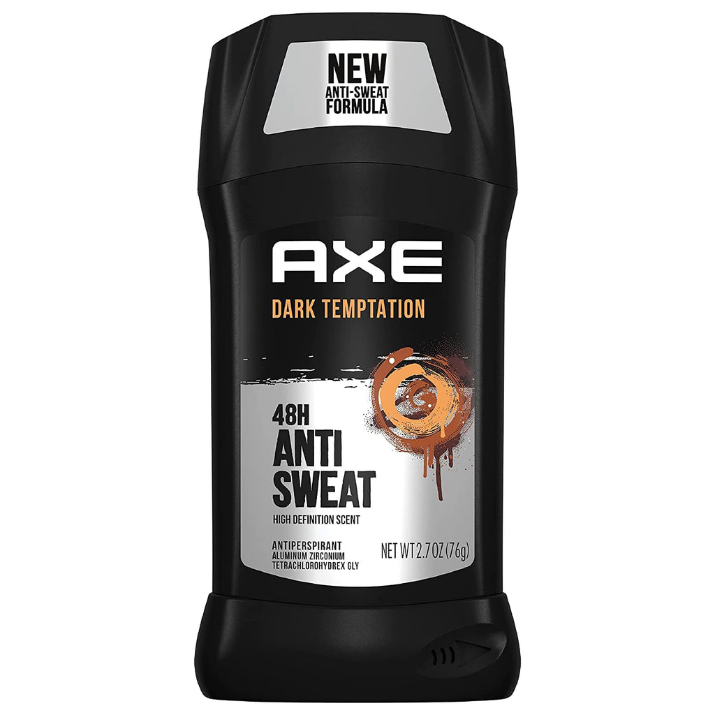 AXE All-Day Dry Antiperspirant Deodorant Stick – Dark Temptation (2.7 oz) Pack of 4
