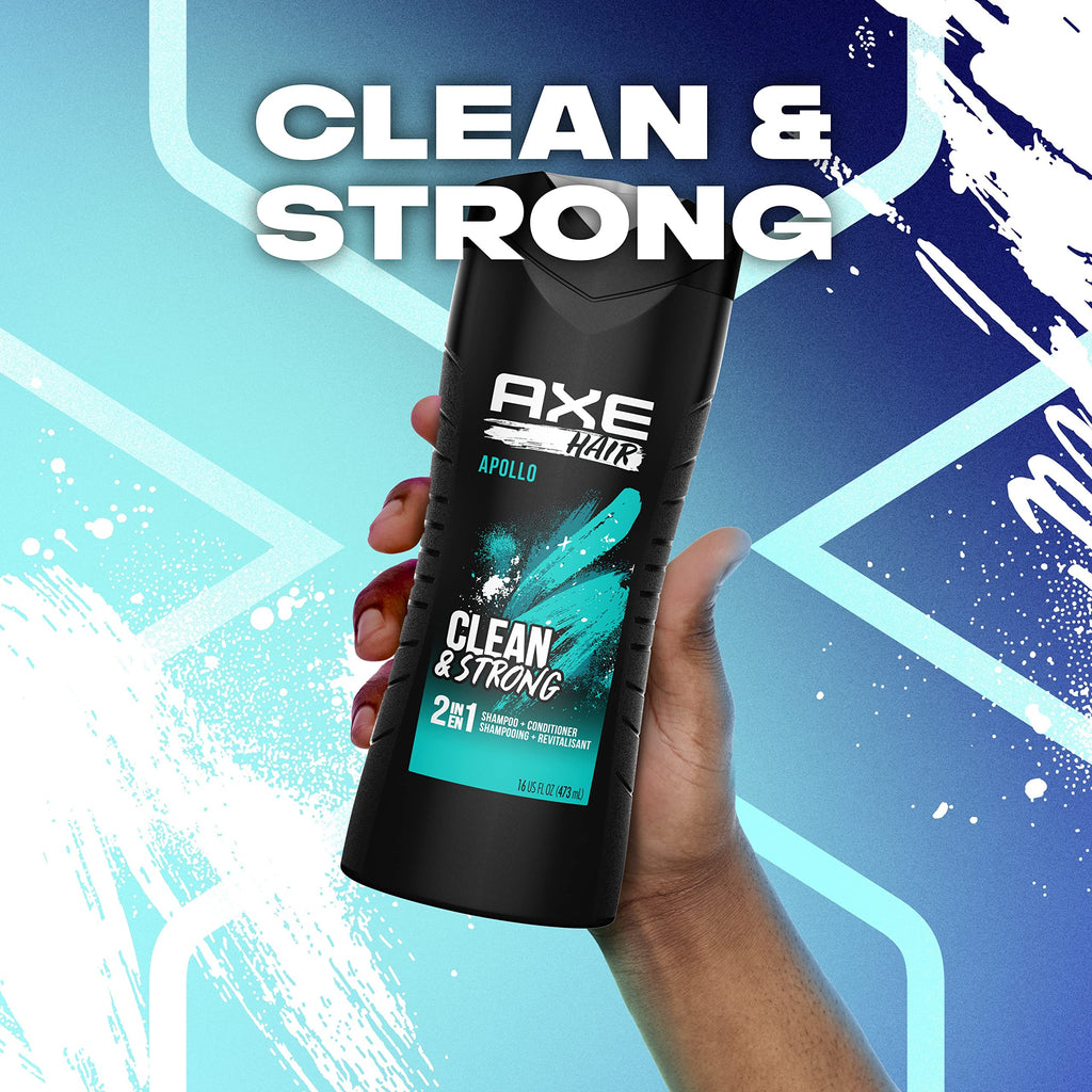 AXE Apollo 2-in-1 Shampoo & Conditioner – 16 oz