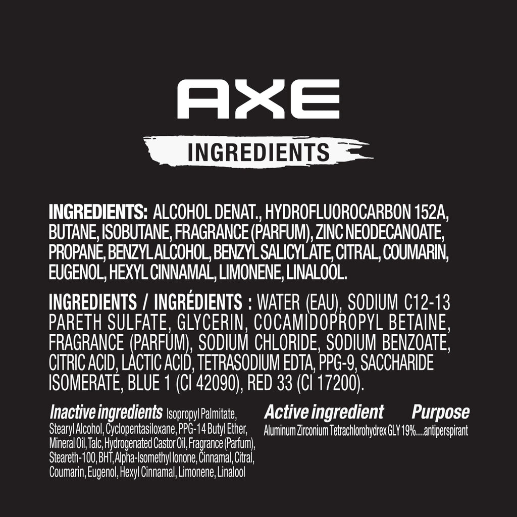 AXE Phoenix Fresh 3-Piece Gift Set for Men – Body Wash, Antiperspirant & Body Spray