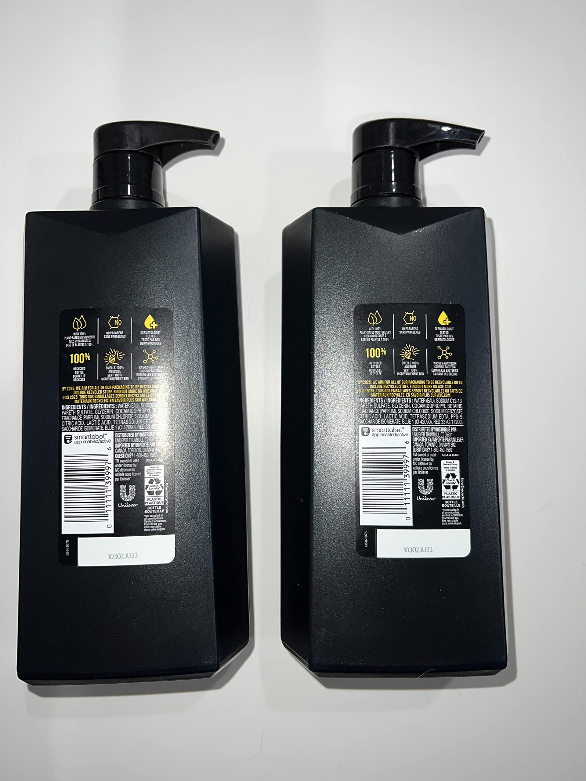 AXE Phoenix Holiday Gift Bag for Men – 2x 28oz Body Wash Pumps