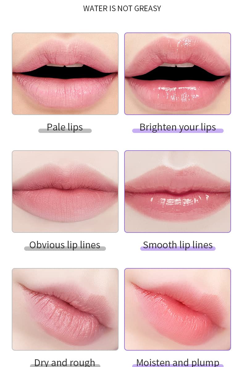 Axnzp 4 Pcs Honey Lip Balm Pot — Moisturizing Lip Mask to Soften Lips & Prevent Dryness