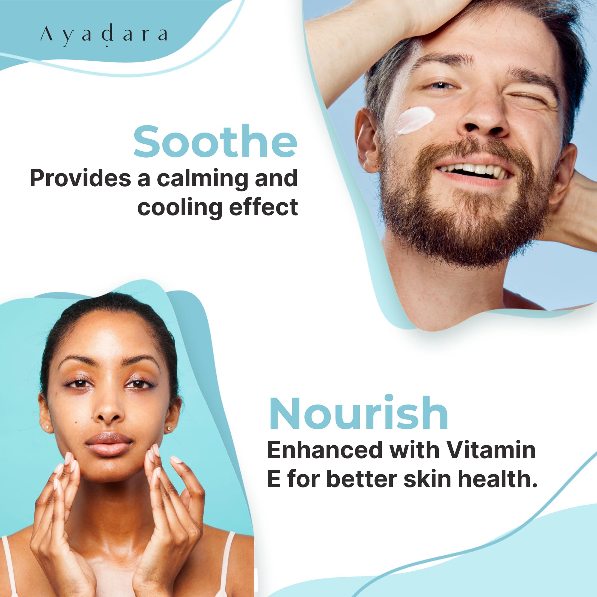 AYADARA Moisturizing Acne Cream – Salicylic Acid Face Moisturizer for Oily & Acne-Prone Skin
