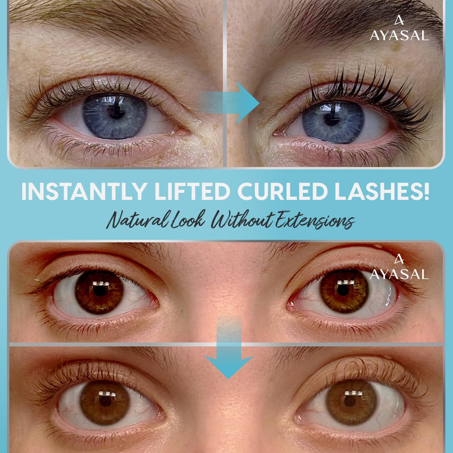 AYASAL Lash Lift Kit: Gentle Thio-Free Korean Formula for At-Home Lash Lifting