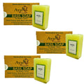 AyuRoots Ayurvedic Basil Soap Bar – Handmade Vegan Face & Body Soap (3.88 oz)