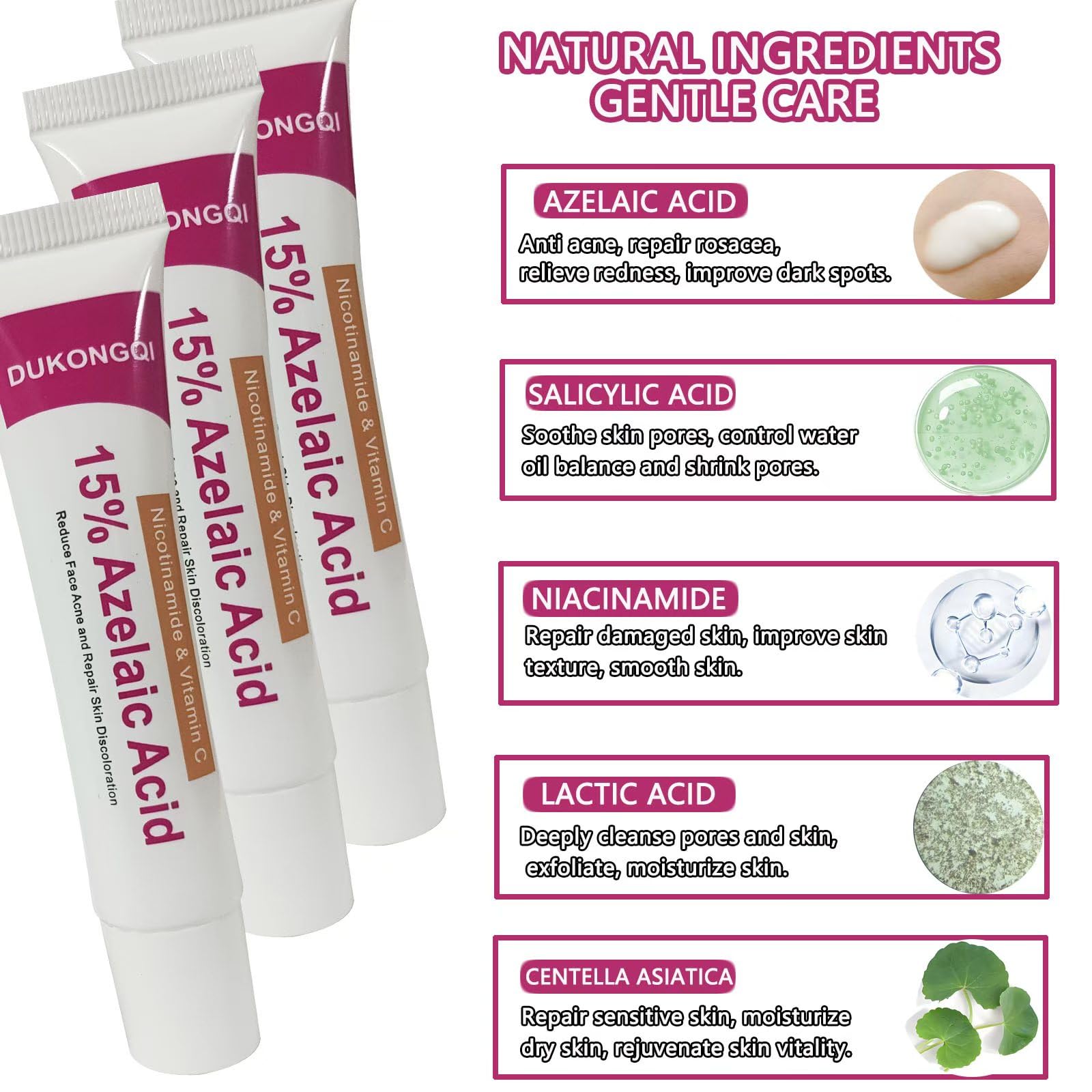 Azelaic Acid Serum 12% for Balanced Skin Tone & Purified Pores, 20g