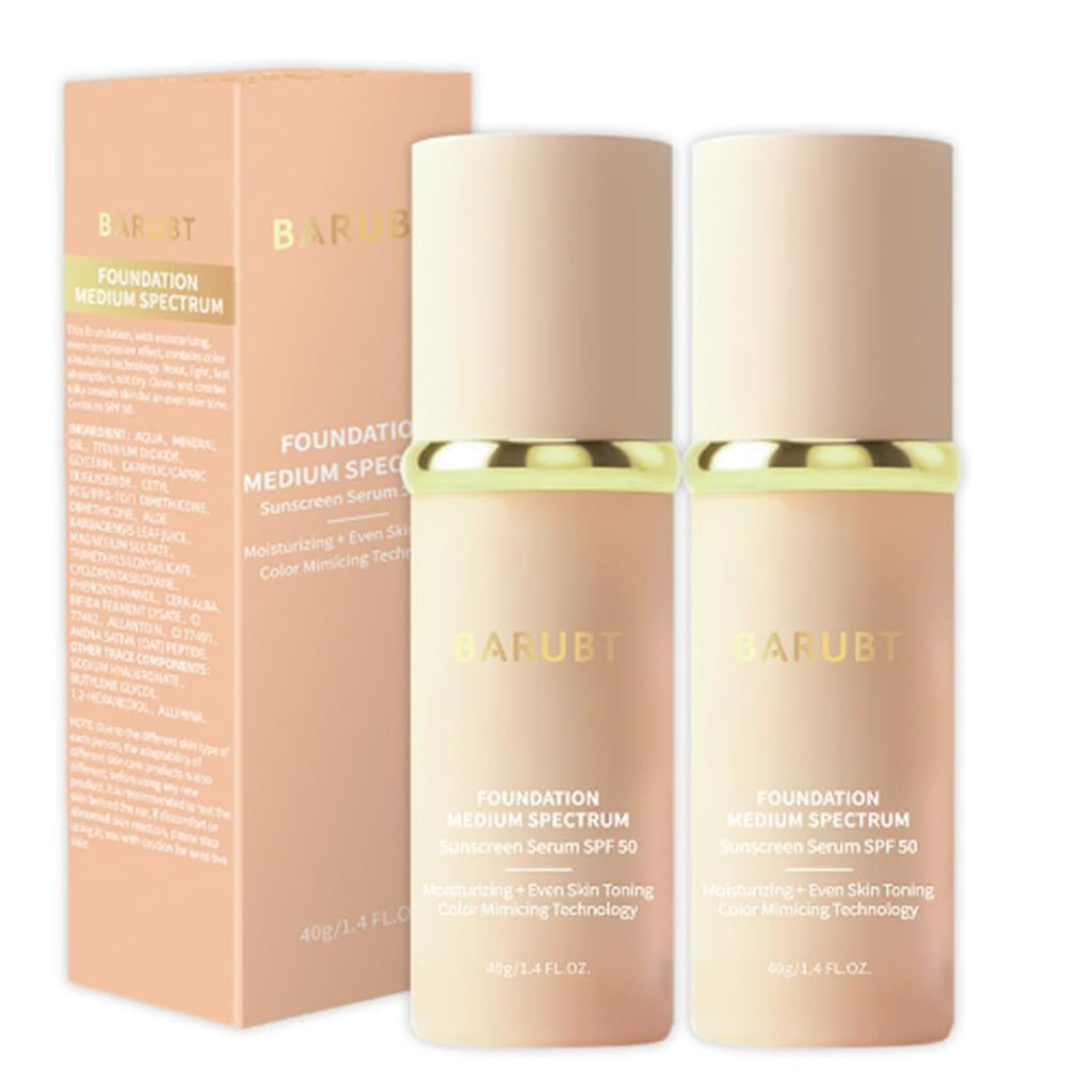 Azmaker 4-in-1 Color Changing Foundation with SPF50 PA++ | Hydration, Buildable Coverage