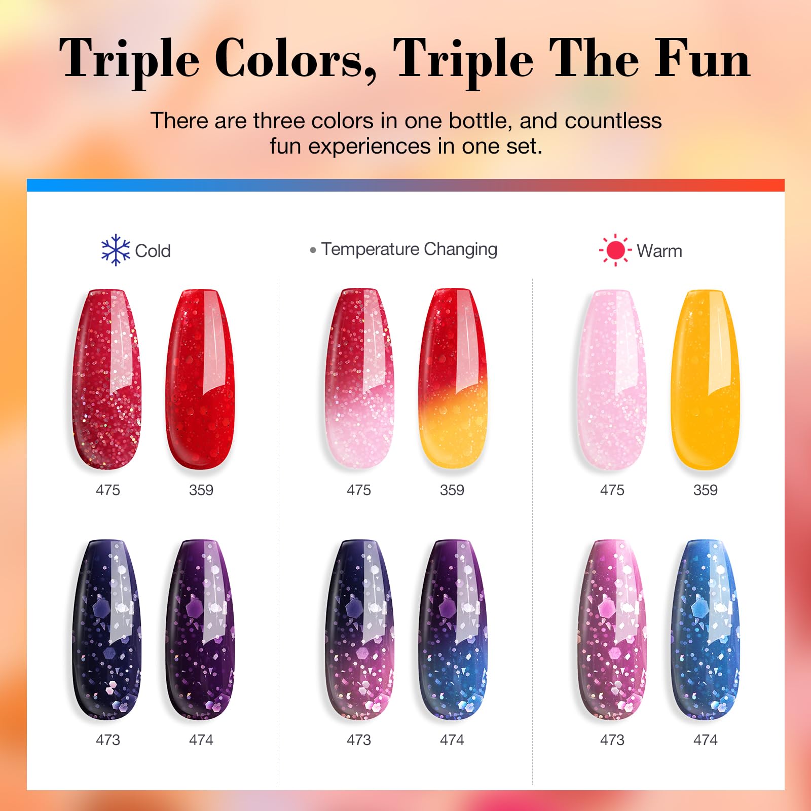 AZUREBEAUTY Color Changing Dip Powder Nail Kit Starter — 4-Color Change, No Lamp Needed, Base/Top/Activator Included