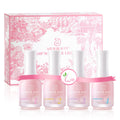 AZUREBEAUTY Dip Powder Liquid Set – 4Pcs Base, Top Coat, Activator, Brush Saver (15ml/0.5oz) – No Lamp Needed
