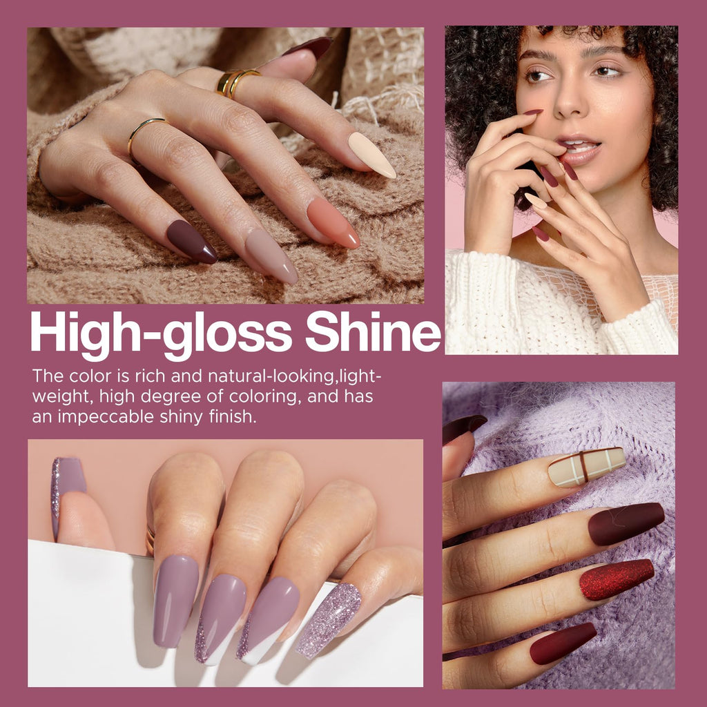 AZUREBEAUTY Dip Powder Nail Kit Starter — 20 Colors + Base/Top/Activator