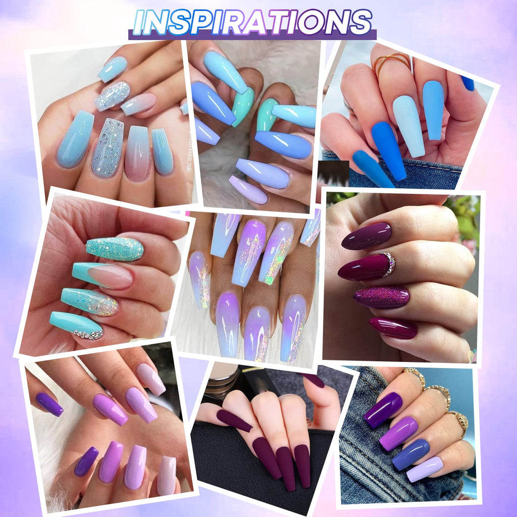 AZUREBEAUTY Dip Powder Nail Kit Starter – 31 Pcs, 20 Colors, Salon-Quality