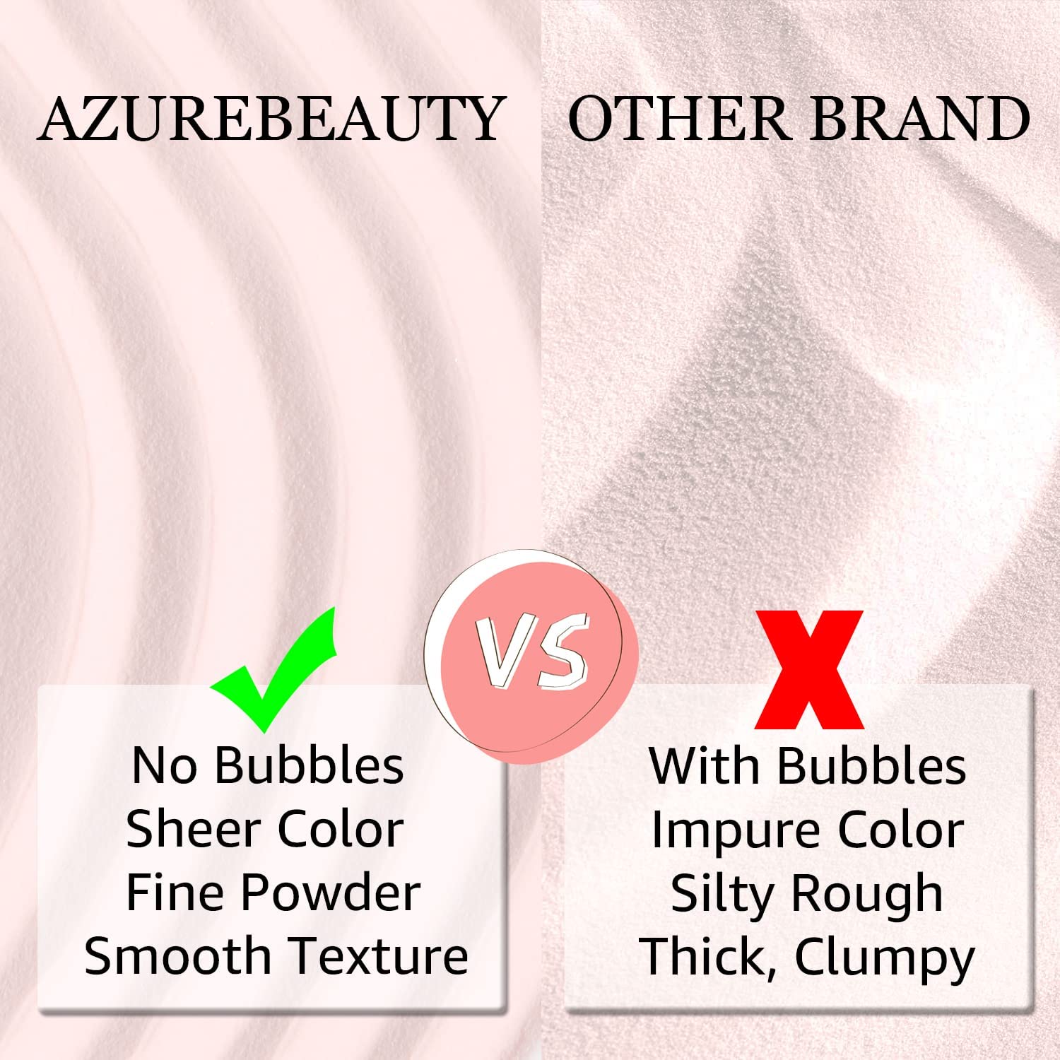AZUREBEAUTY Dip Powder Nail Kit — 4-Color Set with Base, Activator & Top Coat
