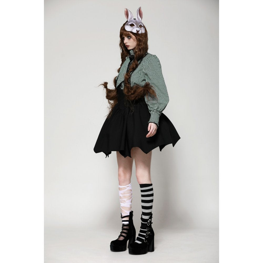 Dark in Love Keziah High Waisted Skirt - Size UK 8 Left Only!
