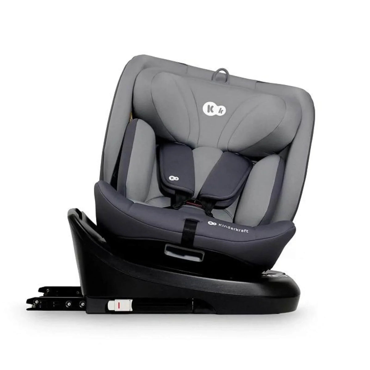 Kinderkraft i-Grow i-Size Car Seat (Birth to 12 Years) - Grey