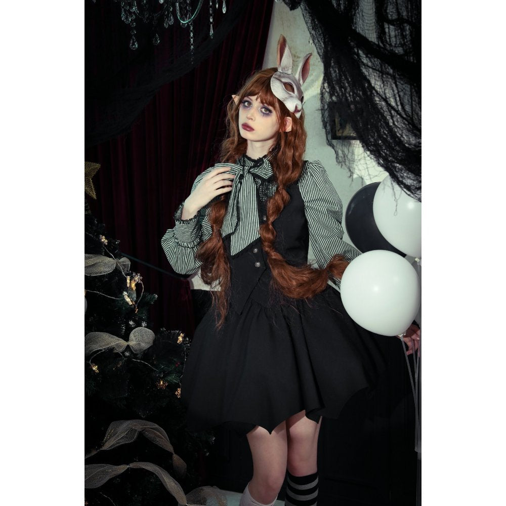 Dark In Love Vespertilio Bat Wing Vest - Gothic Waistcoat