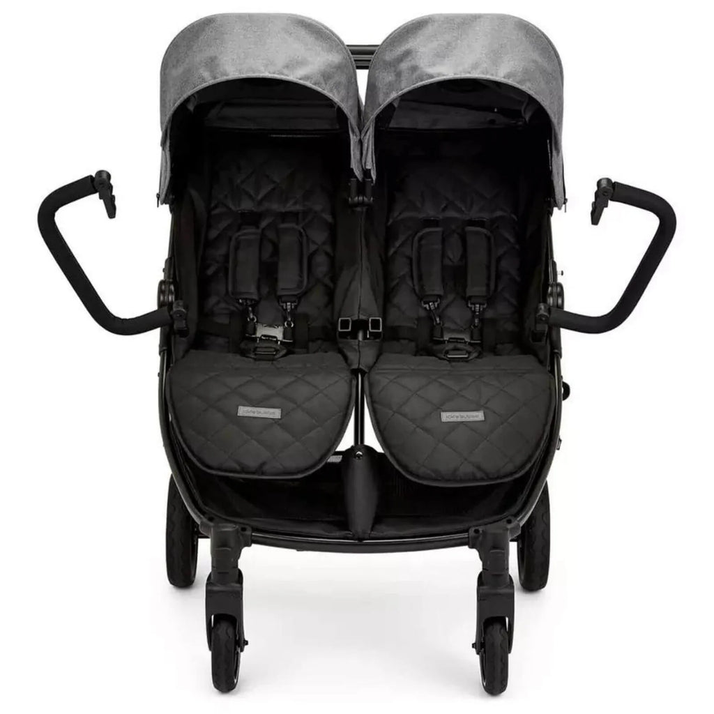 Ickle Bubba Venus Max Double Stroller - Space Grey