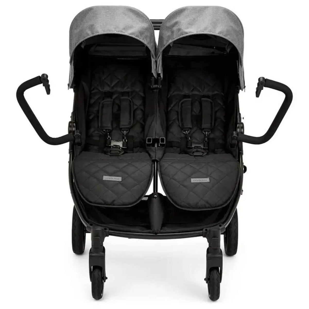 Ickle Bubba Venus Max Double Stroller - Space Grey