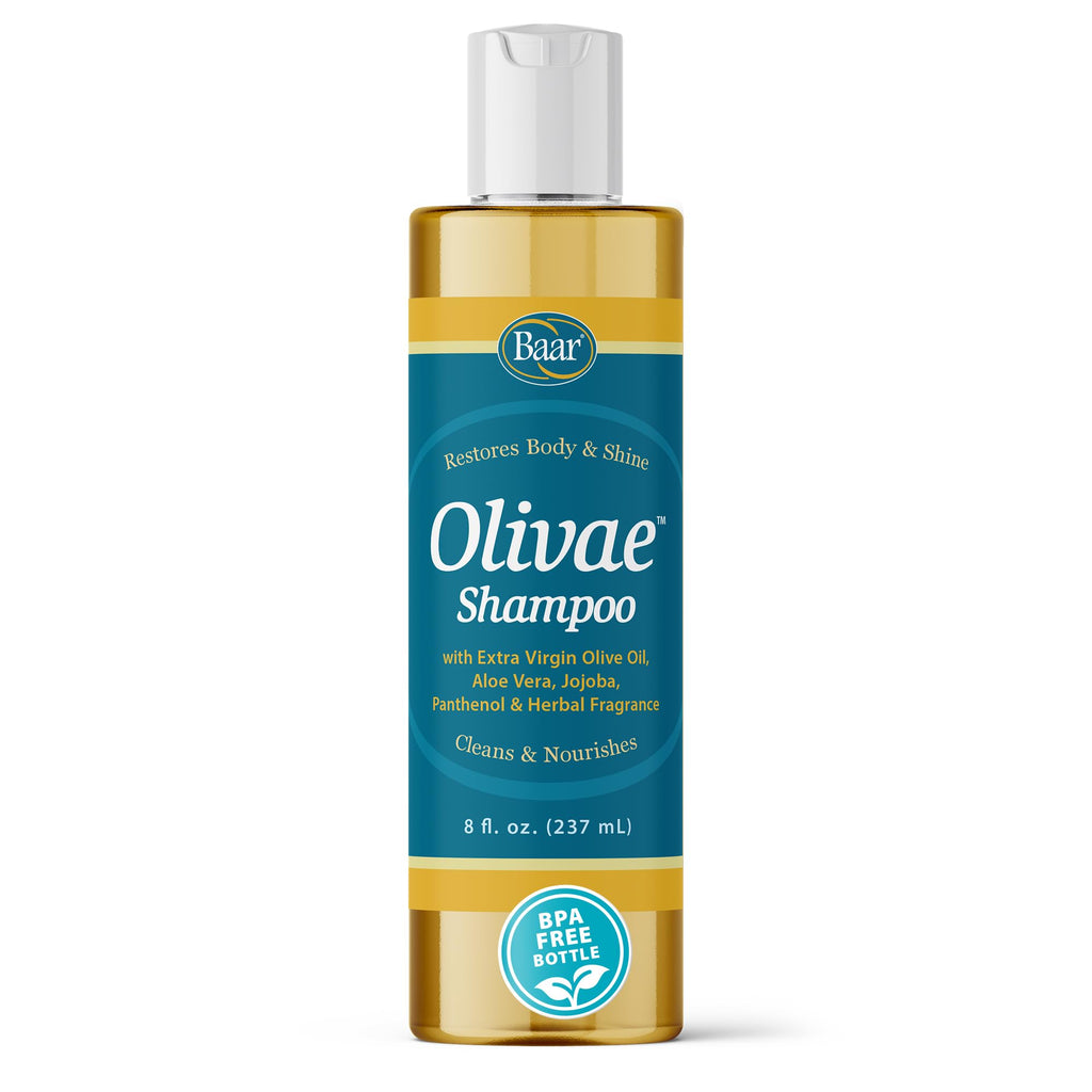 Baar Olivae Shampoo, 8 oz. – Olive Oil Nourishment for Hair