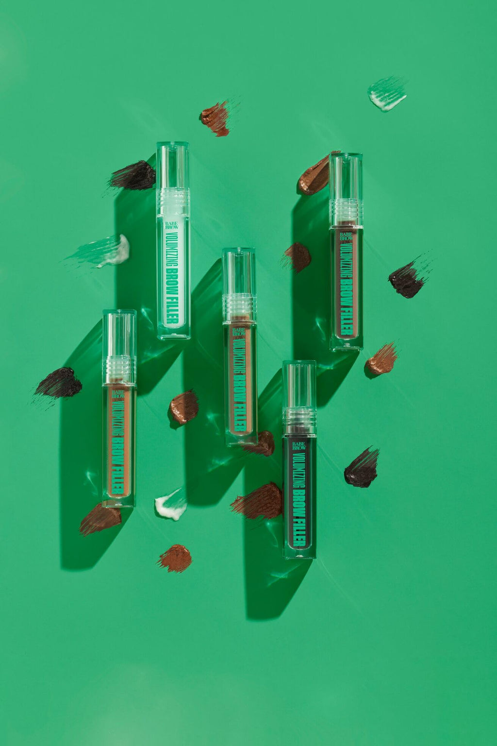 BABE ORIGINAL Volumizing Eyebrow Filler — Tint Brow Gel with Peptides & Biotin for Fuller, Long-Lasting Brows