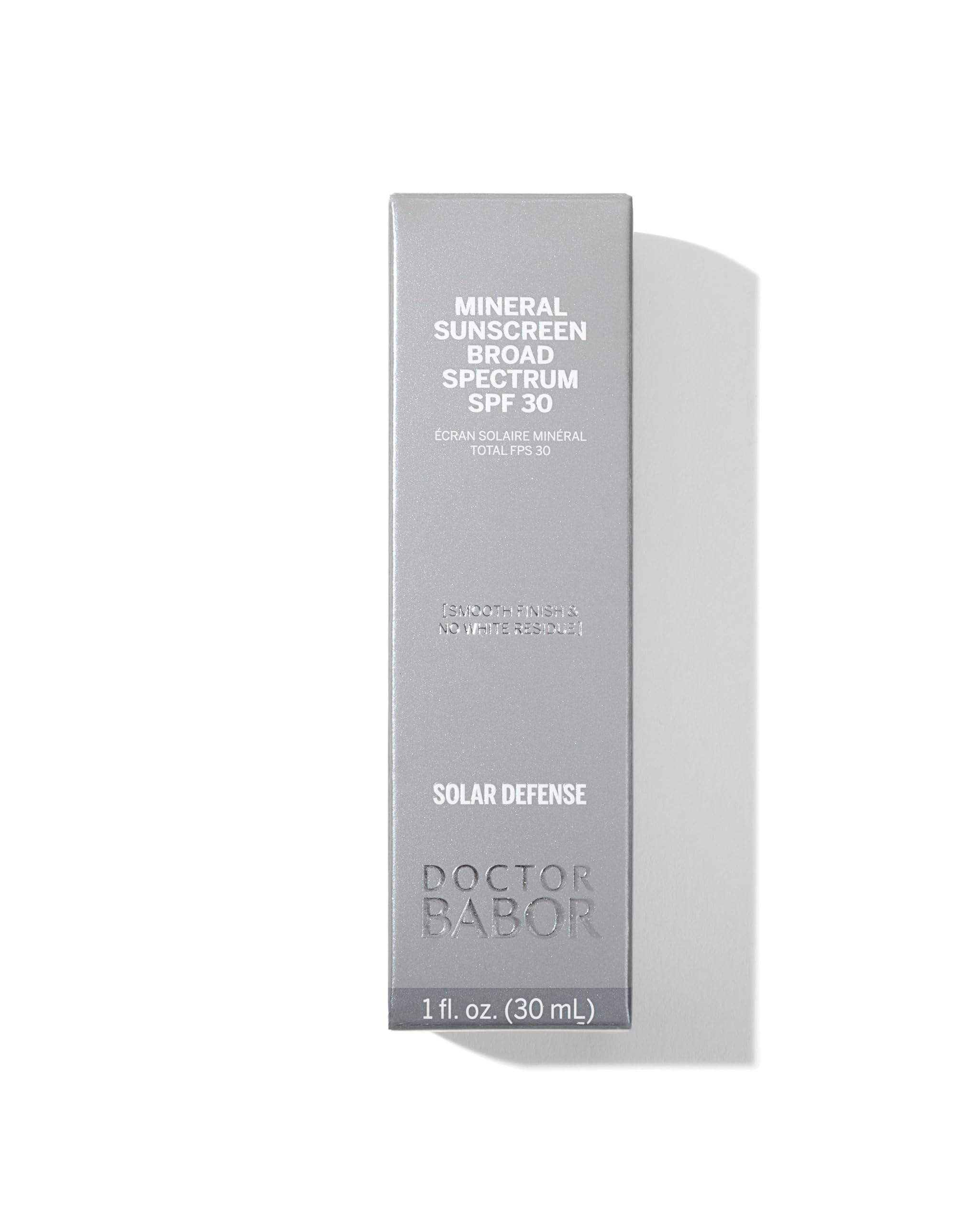 BABOR Doctor Protect RX Mineral Face Sunscreen SPF 30 – Sheer, No White Cast